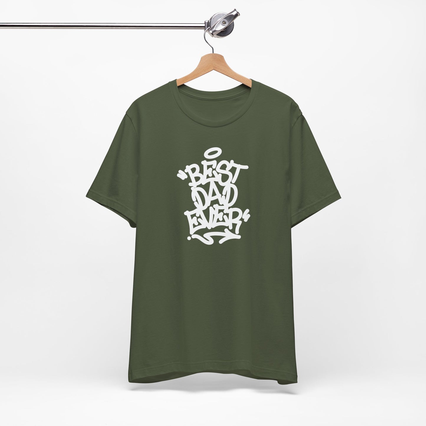 Best Dad Ever Men's Jersey Short Sleeve Tee