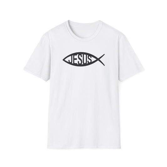 Jesus Fish Ichthys Softstyle T-Shirt