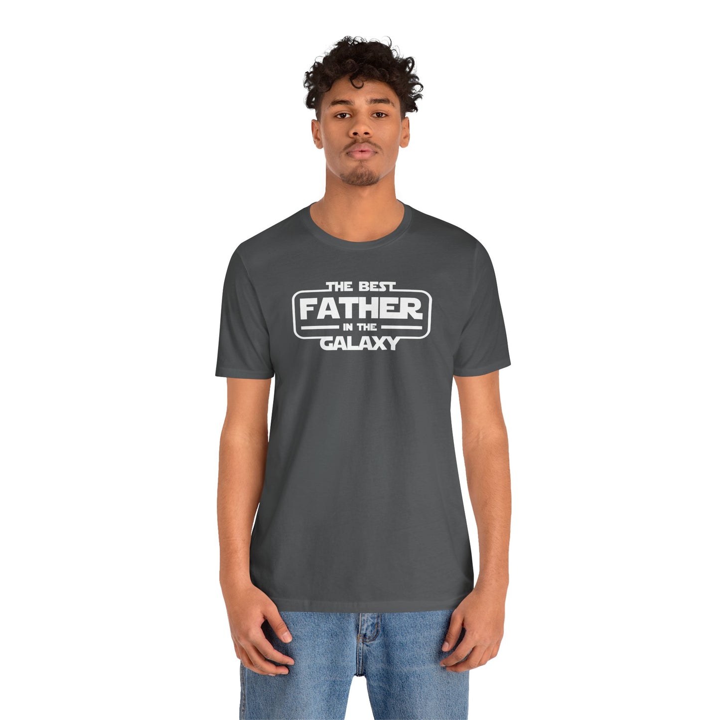 Best Father In The Galaxy Men's Jersey Short Sleeve Tee