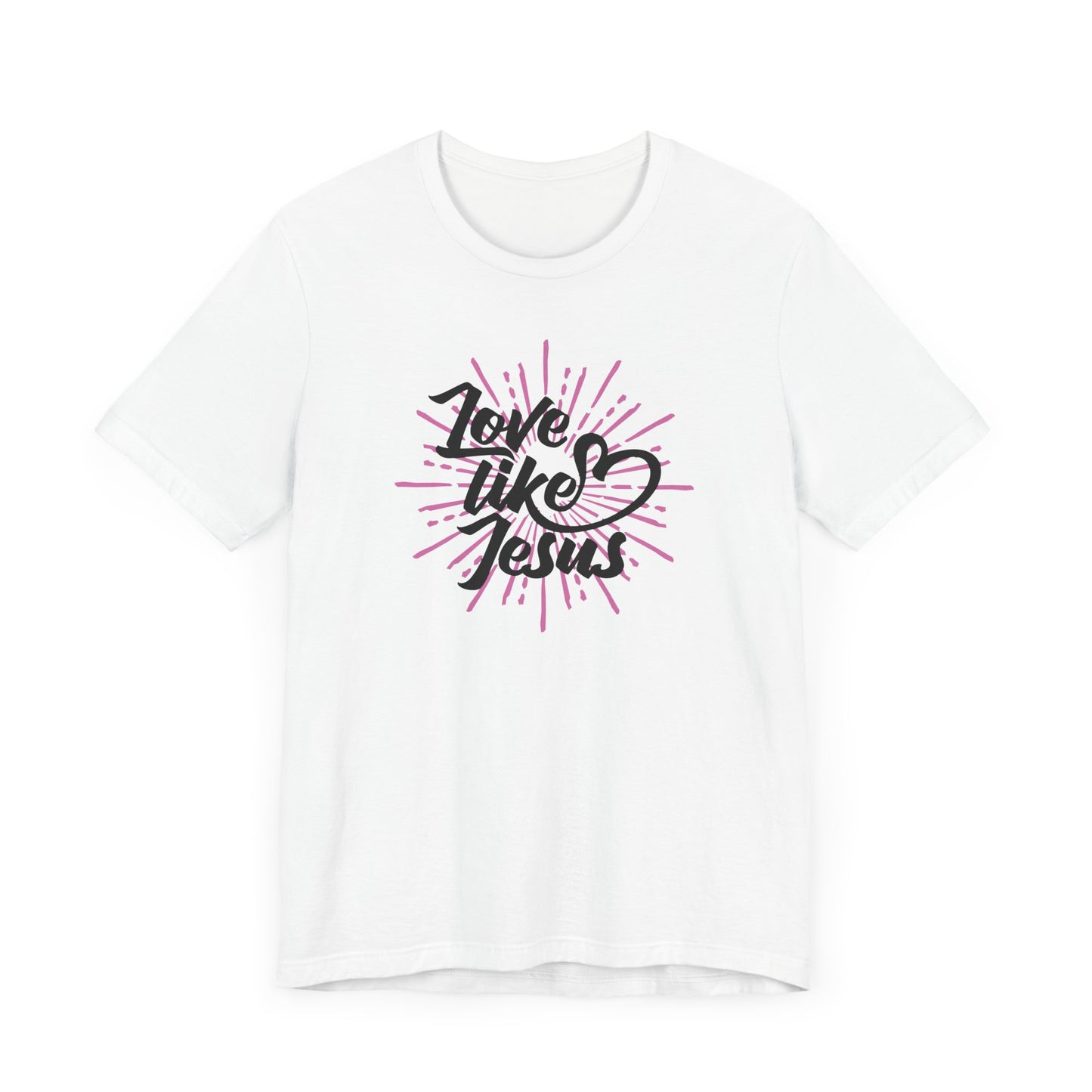Love Like Jesus Unisex Jersey Short Sleeve Tee