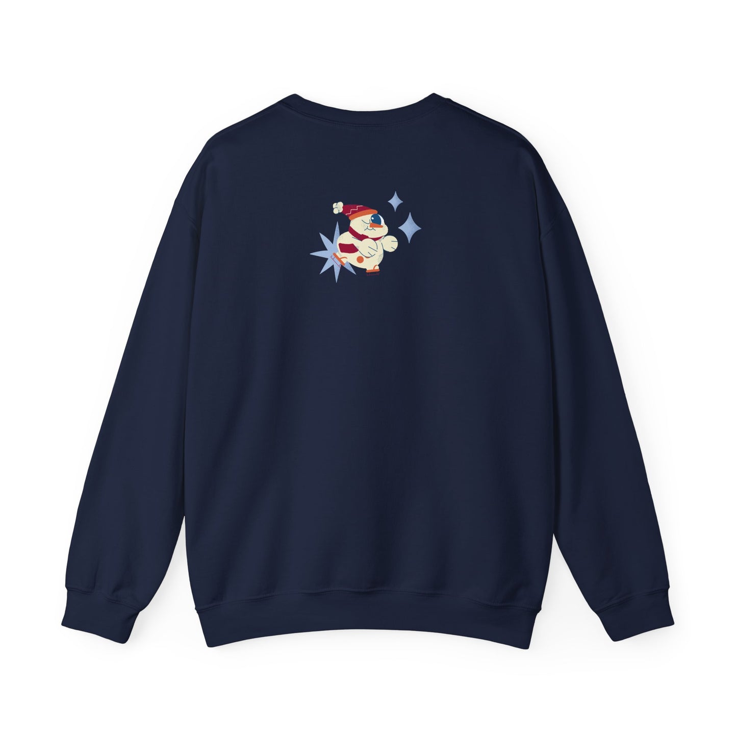 Unisex Heavy Blend Crewneck Sweatshirt I'm Sexy And I Snow It Snowman Design ⛄️❄️✨