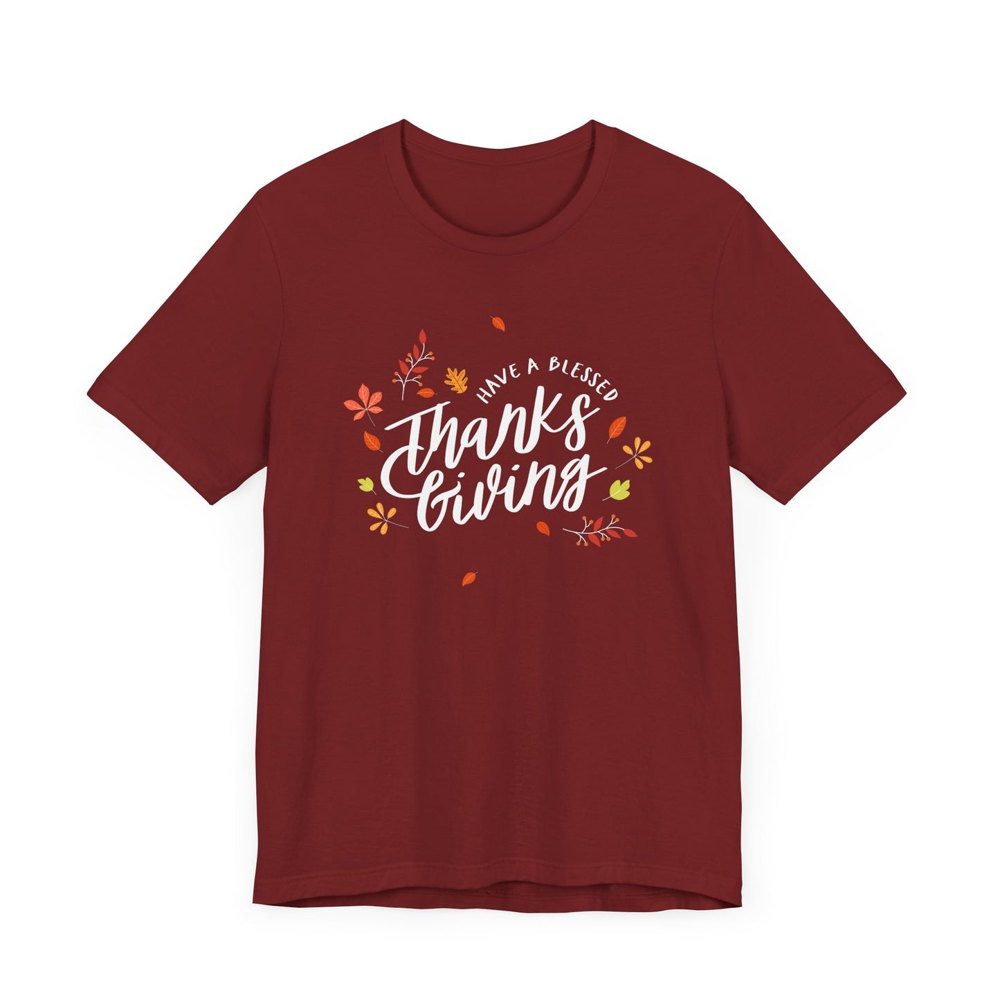 Have A Blessed Thanksgiving Unisex Jersey Short Sleeve Tee