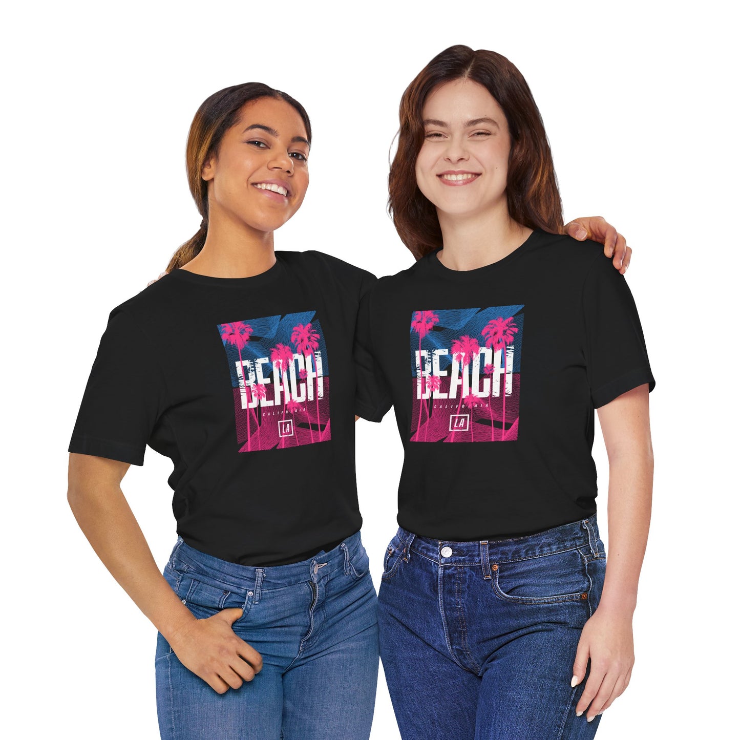 Beach California Unisex Jersey Short Sleeve Tee