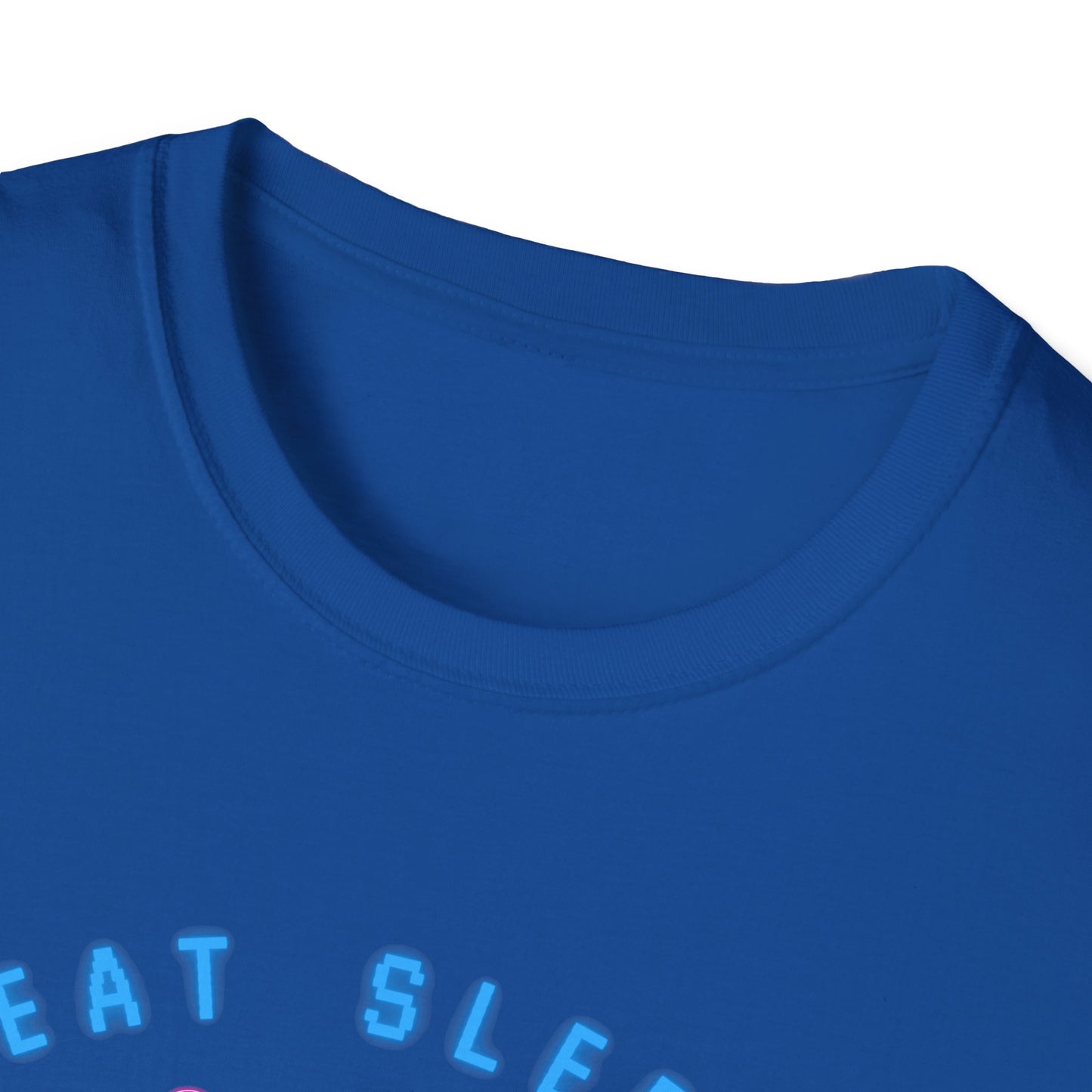 Eat Sleep Game Repeat Unisex Softstyle T-Shirt