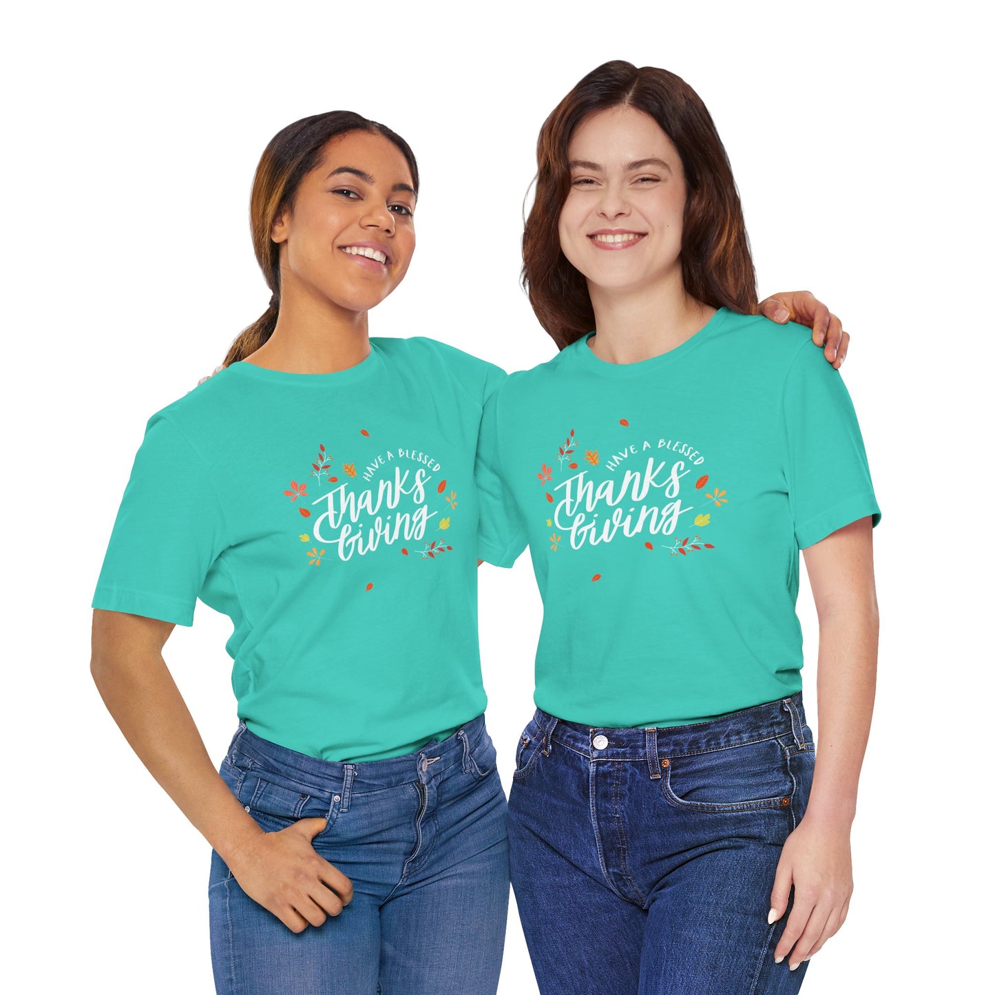 Have A Blessed Thanksgiving Unisex Jersey Short Sleeve Tee
