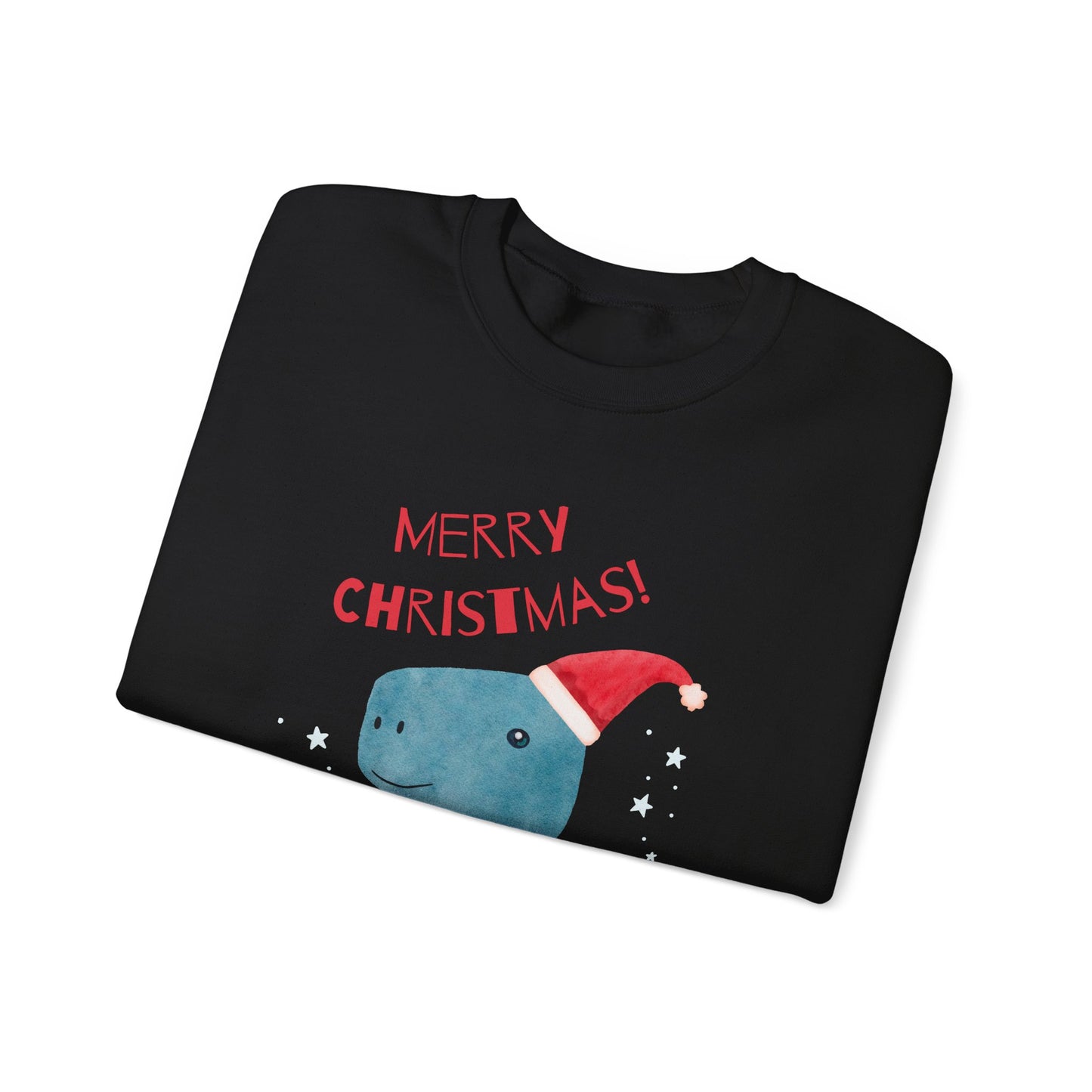 Merry Christmas Dino 🎄🦖🎁 Unisex Heavy Blend Crewneck Sweatshirt