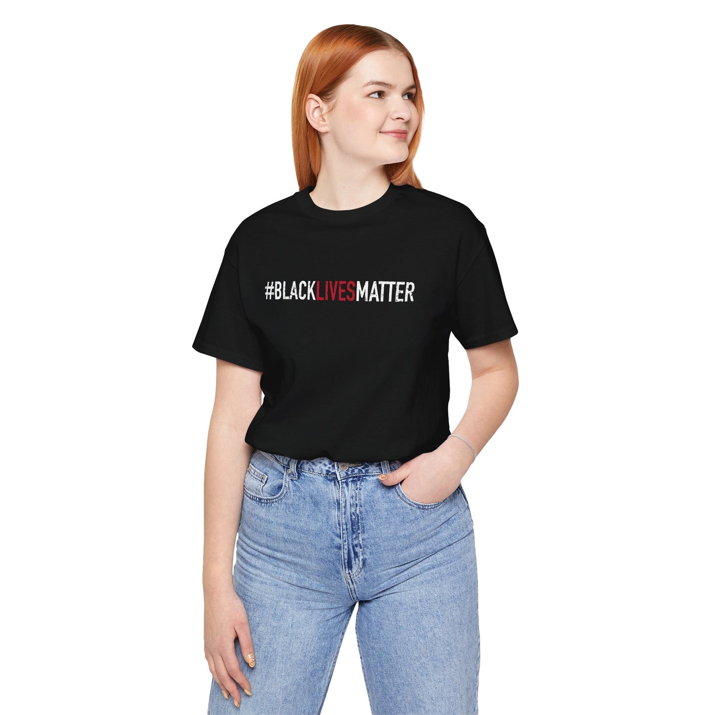 Black Lives Matter ✊🏽🖤 Unisex Jersey Short Sleeve Tee