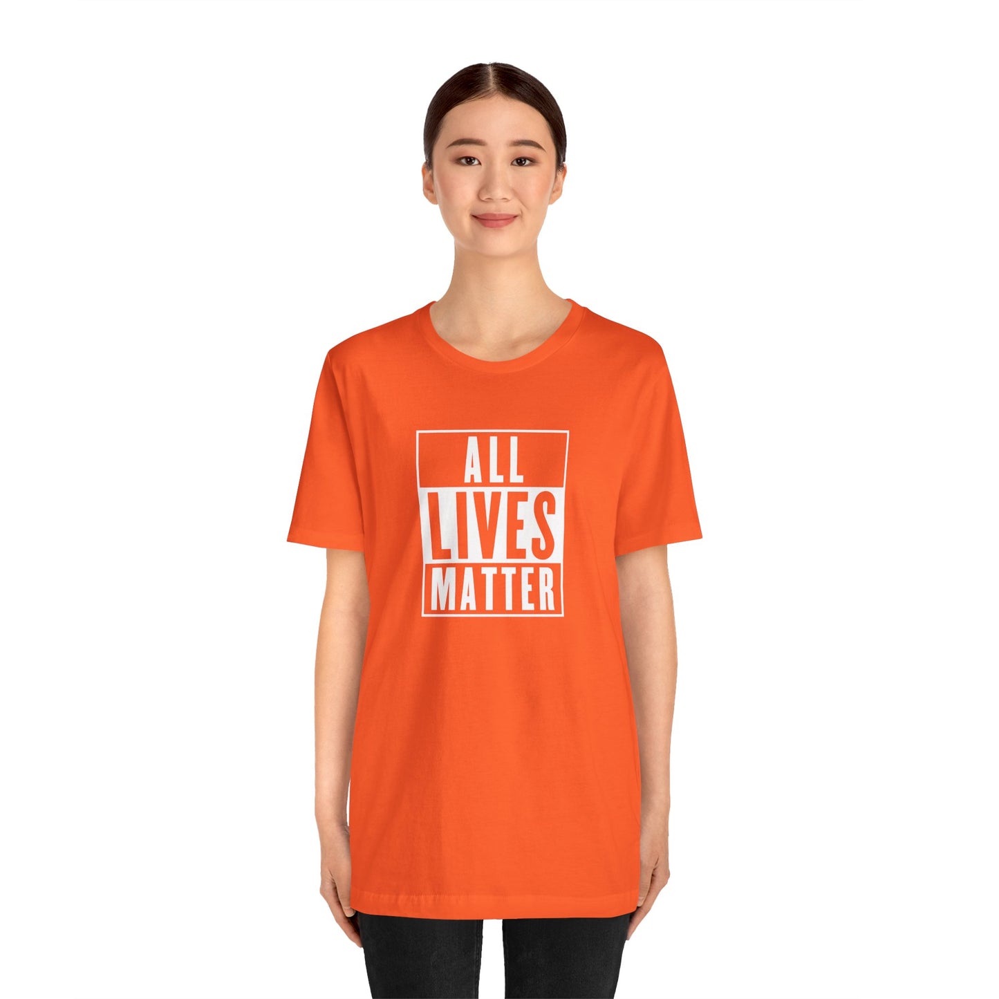 All Lives Matter ✊🏽🖤 Unisex Jersey Short Sleeve Tee