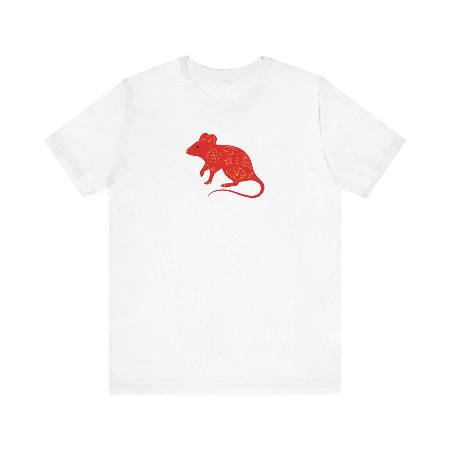 Unisex Jersey Short Sleeve Tee Chinese Zodiac Year of the Rat