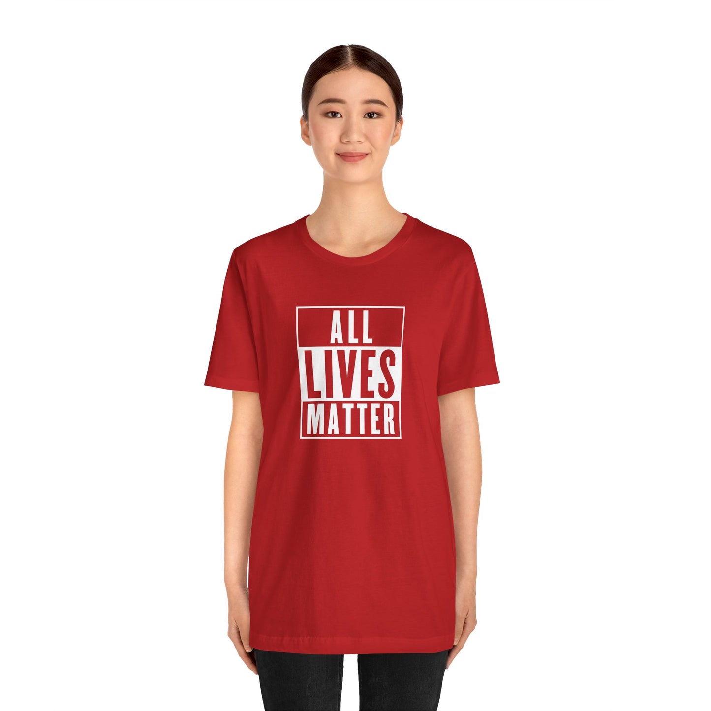 All Lives Matter ✊🏽🖤 Unisex Jersey Short Sleeve Tee